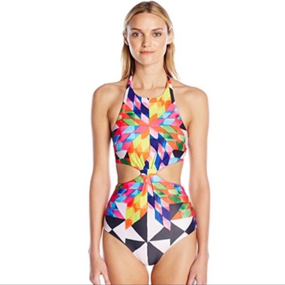 Mara Hoffman One Piece Reversible Bathing Suit